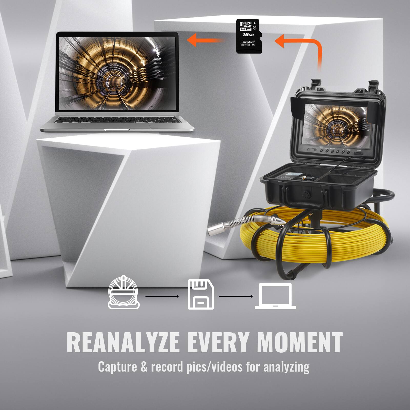 REANALYZE EVERY MOMENT  
Capture & record pics/videos for analyzing