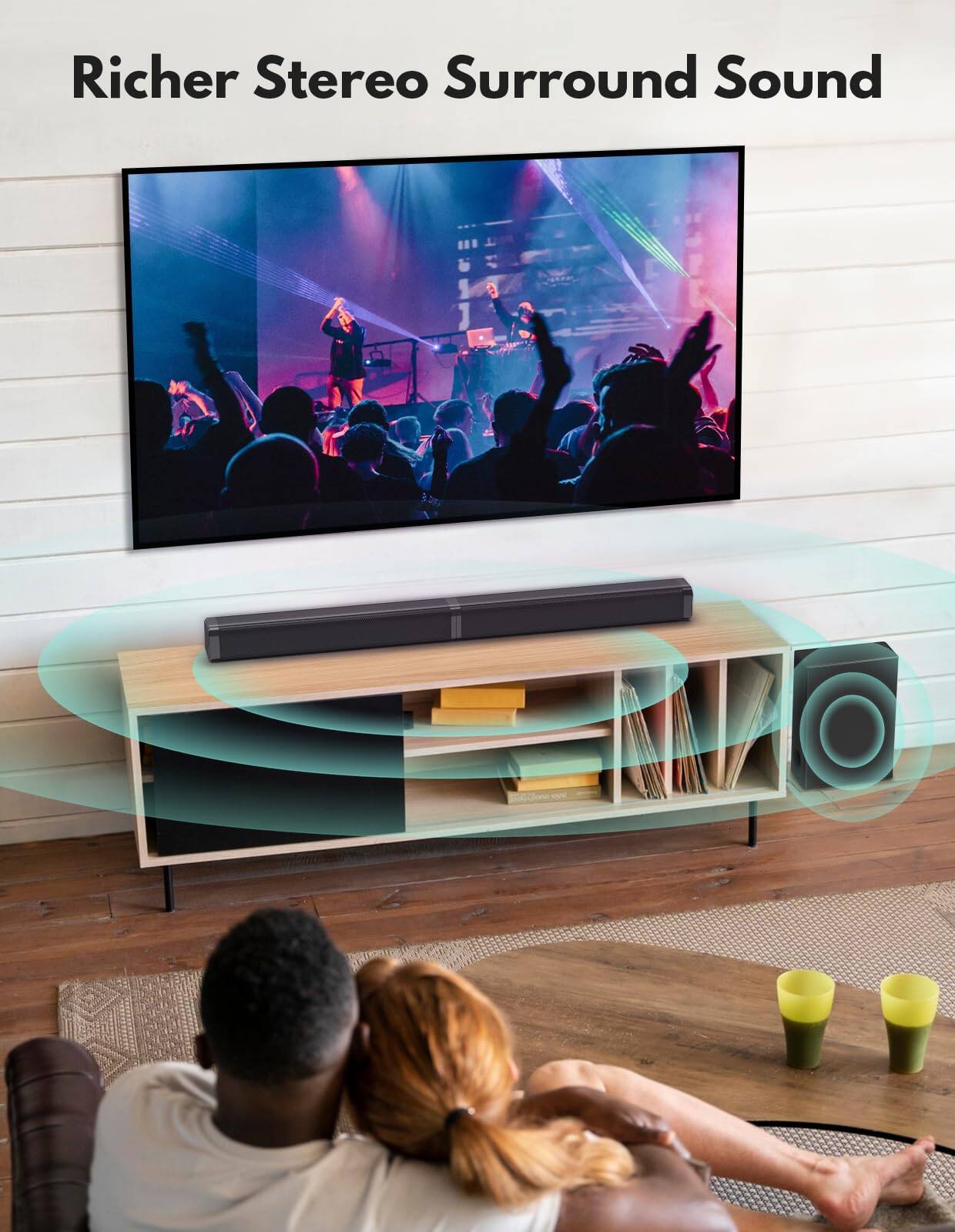 Richer Stereo Surround Sound