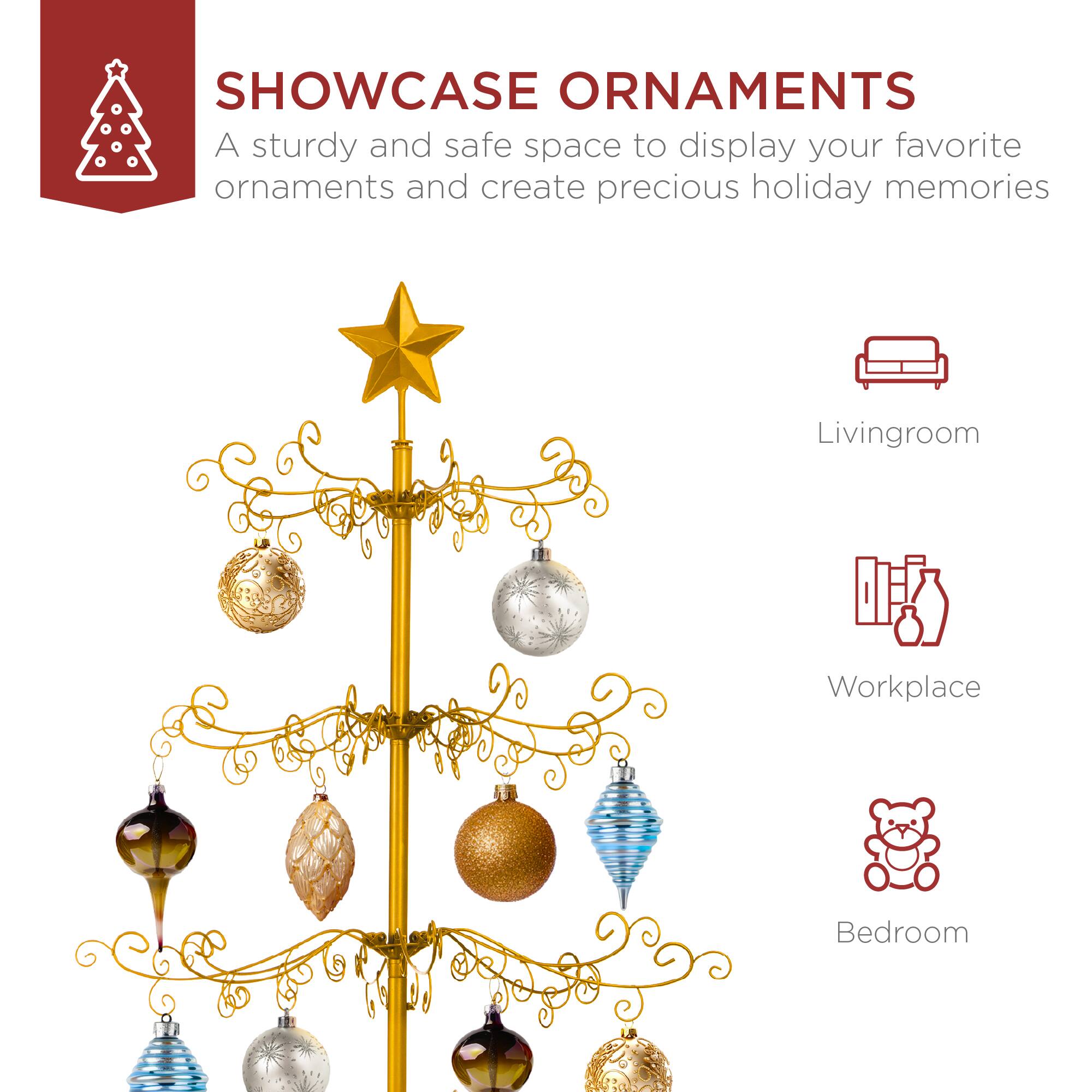 SHOWCASE ORNAMENTS  
A sturdy and safe space to display your favorite ornaments and create precious holiday memories  

Livingroom  
Workplace  
Bedroom