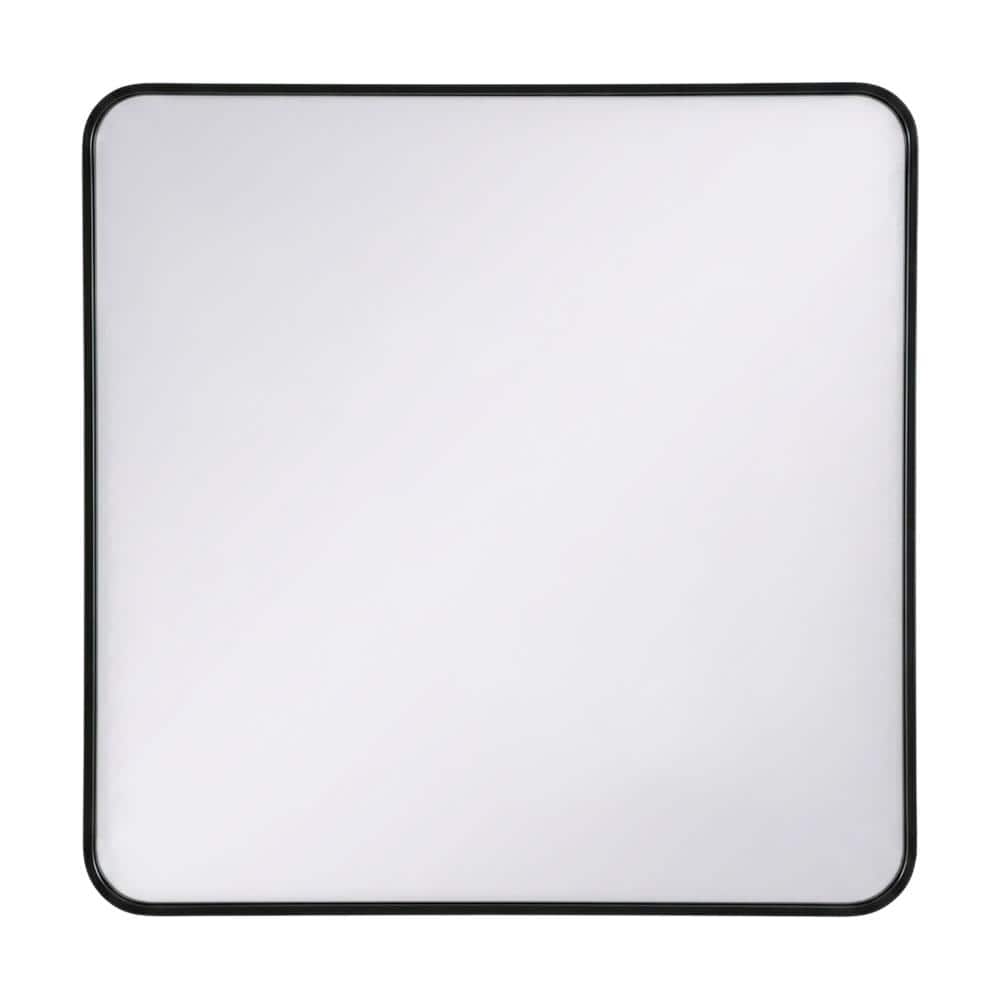 Elegant Decor - Contour Metal Rectangle Mirror 32x72 - Black price history on PriceWatchPro