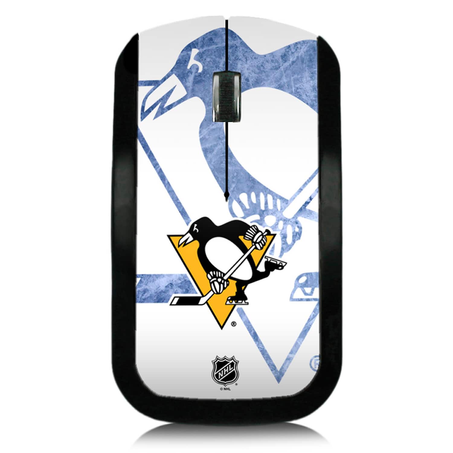 Keyscaper - Pittsburgh Penguins Wireless Mouse - Wireless - Multicolor