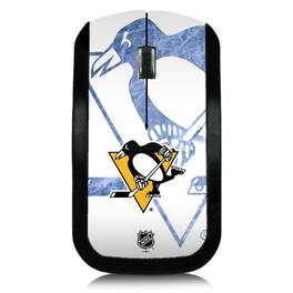 Keyscaper - Pittsburgh Penguins Wireless Mouse - Wireless - Multicolor