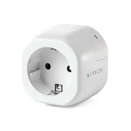 Front. Satechi - Smart Outlet (EU) - Orange.