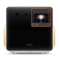 BenQ X300G 4K 4LED Portable Short Throw Gaming Projector - White - Front_Zoom