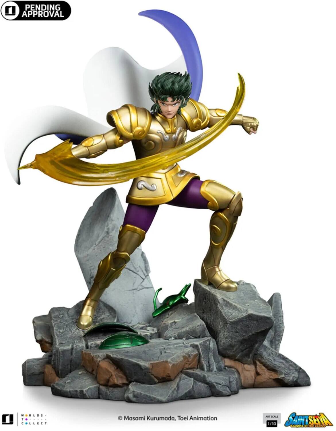 PENDING APPROVAL

IN RLDS CI HOHHHAH COLLECT C 1

Masami Kurumada, Toei Animation

ART SCALE 1/10 SAINT SEIA Knights of the Zodiac