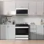 Alt View 11. Samsung - Bespoke 6.0 Cu. Ft. Slide-In Gas Range with Air Fry - White Glass.