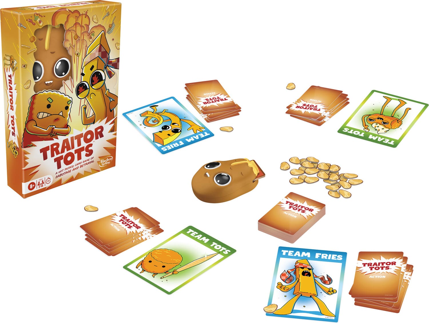 Hasbro - Gaming - Traitor Tots Party Card Game - GAMES (MISC) - Multicolor