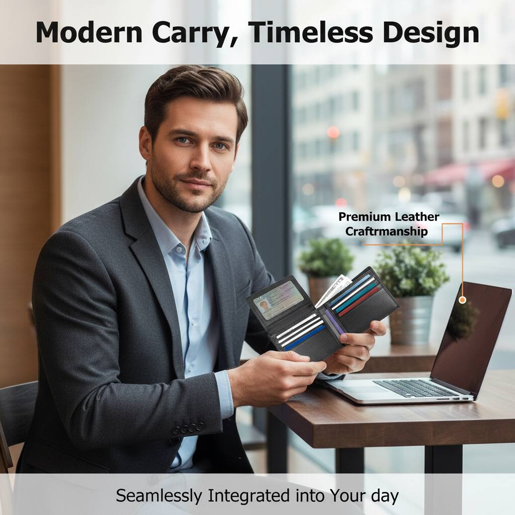 Modern Carry, Timeless Design

Premium Leather Craftsmanship

Seamlessly Integrated into Your Day