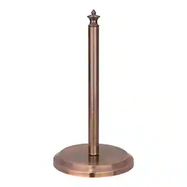 Akicon - Paper Towel Holder Stand for Dining Room Table and Kitchen Countertop - Antique Copper