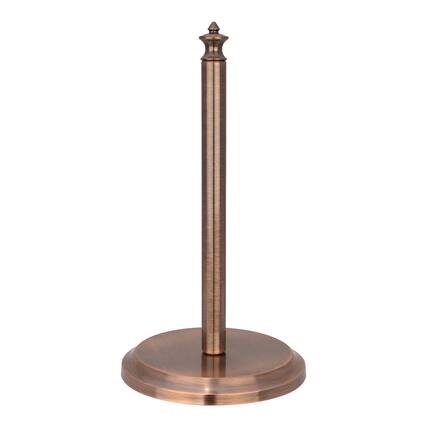 Front. Akicon - Akicon Paper Towel Holder Stand for Dining Room Table and Kitchen Countertop in Antique Copper - Antique Copper.