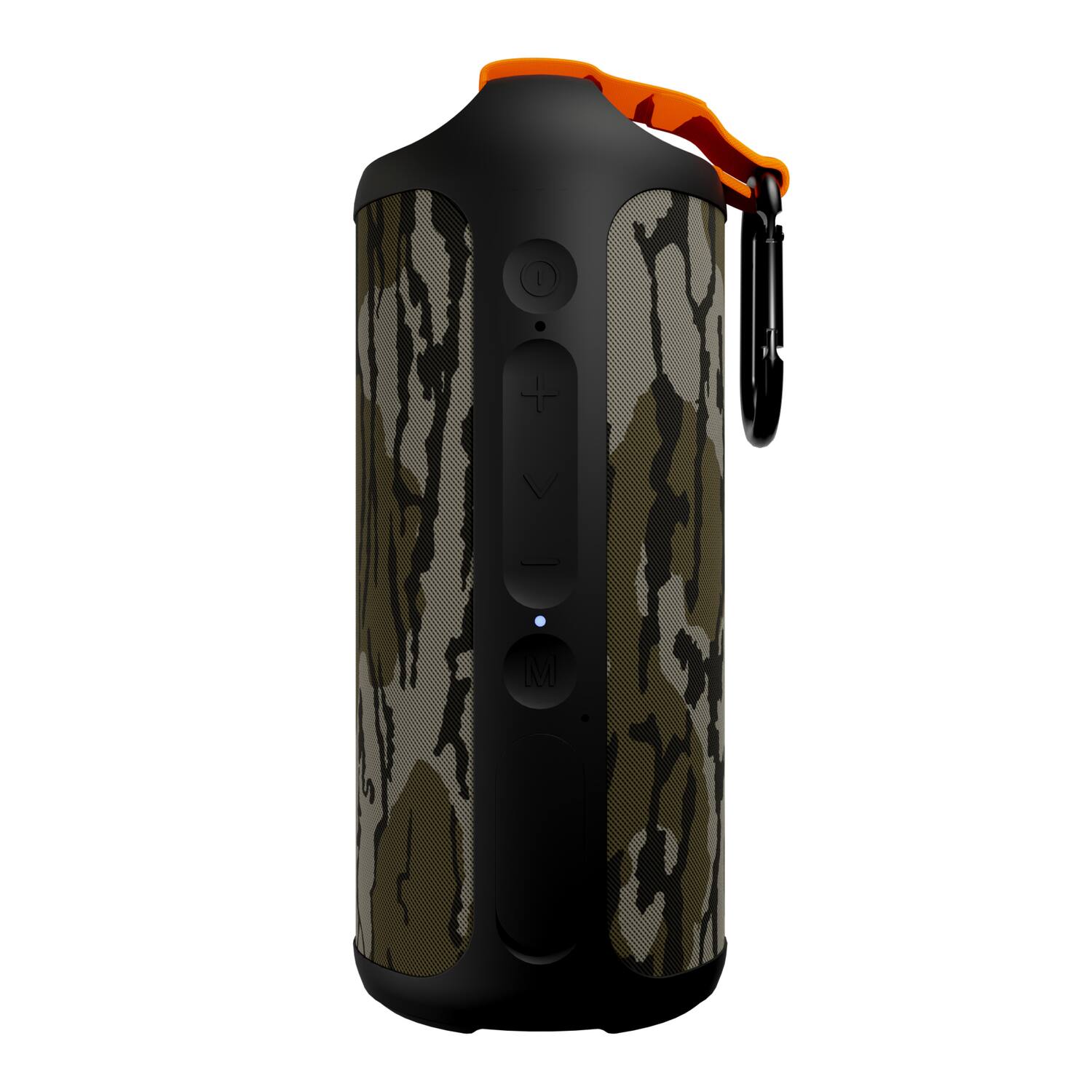 Left. Cellhelmet - All-Nighter Water-Resistant Portable Bluetooth Speakerphone, True Wireless - Mossy Oak® Bottomland®.