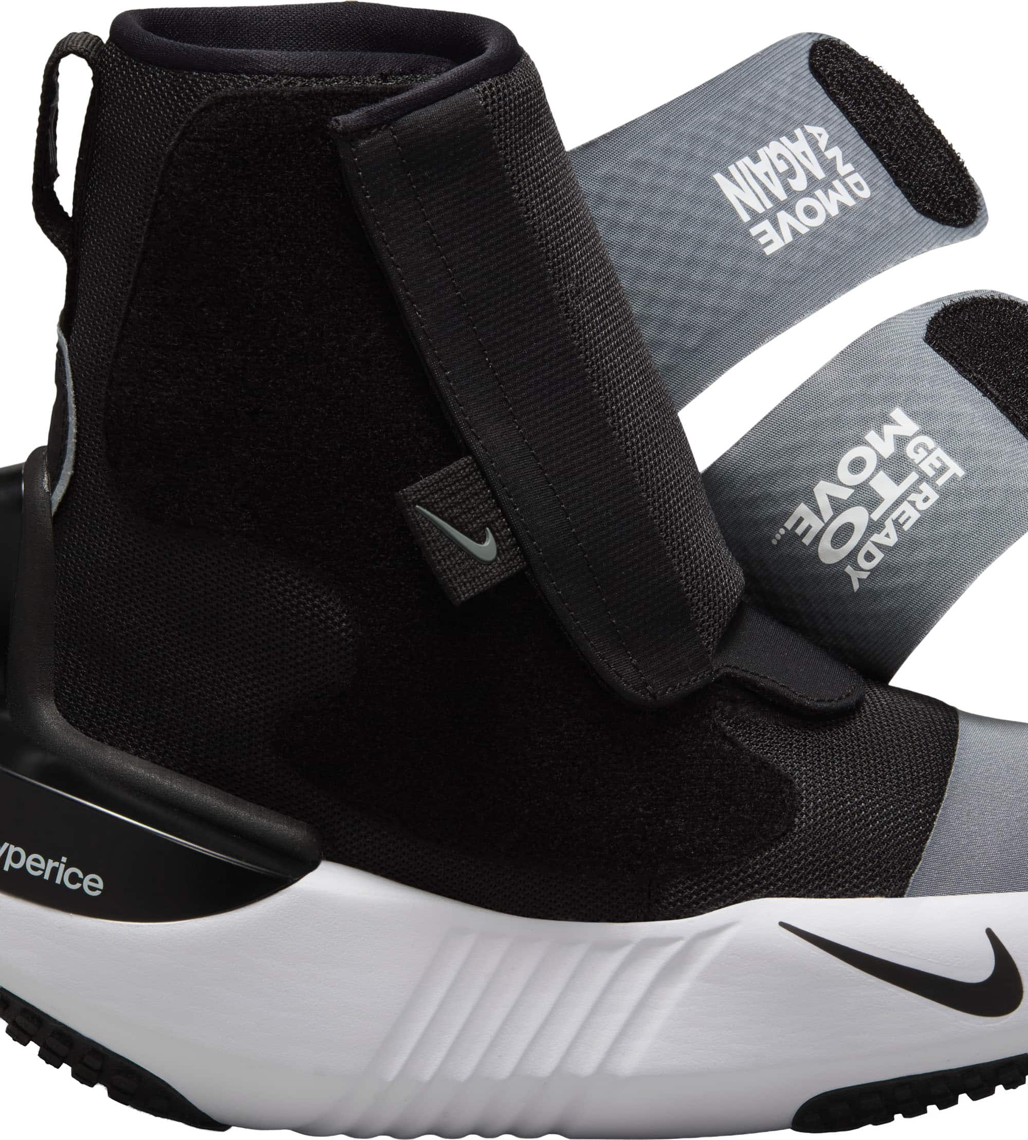 Sure, here is the corrected and grouped text from the image:
- "Hyperice"
- "2 PACK"
- "DOMINATE"
- "MOVE"
- "GET READY"
- "DOMINATE"