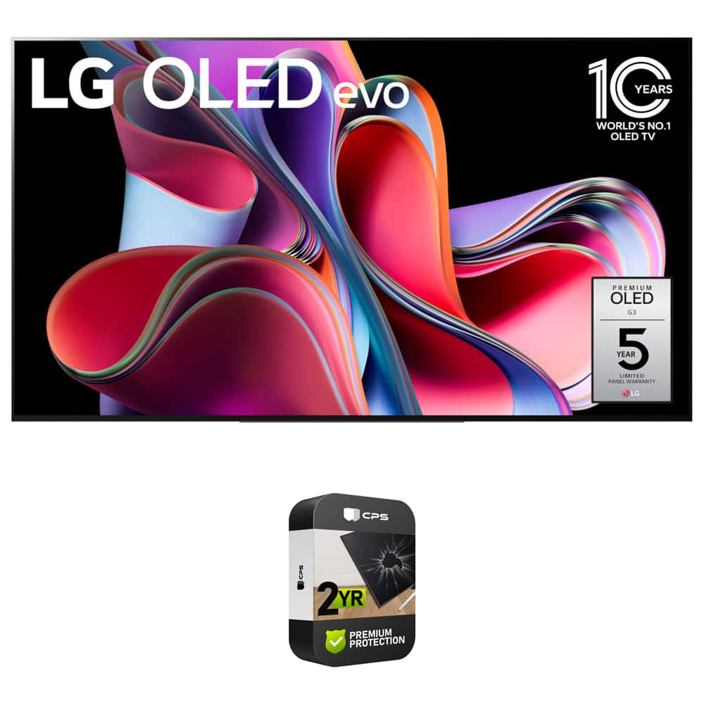 LG - OLED evo G3 83 Inch 4K Smart TV OLED83G3PUA (2023) + 2 Year Extended Warranty Bundle
