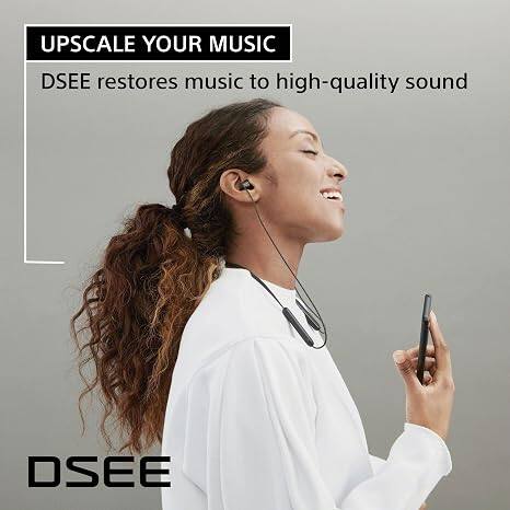 UPSCALE YOUR MUSIC

DSEE restores music to high-quality sound

DSEE