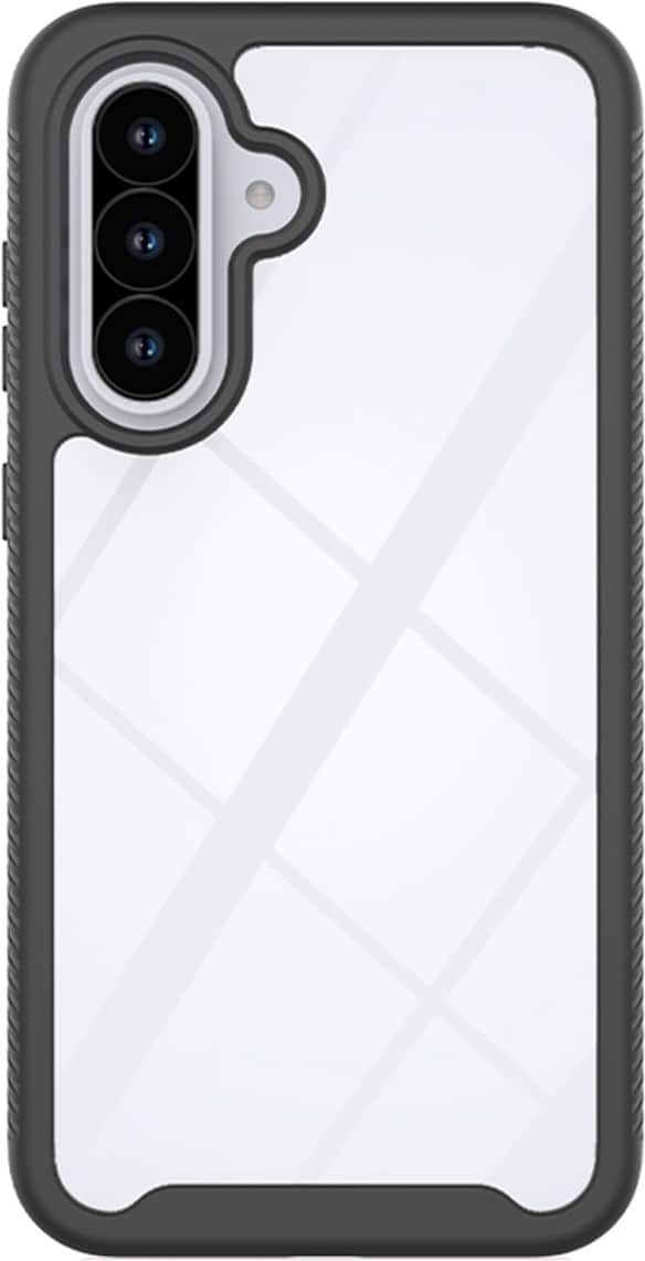 Front. SaharaCase - Raider Series GRIP Case for Samsung Galaxy A56 5G - Scorpion Black.