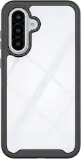 Front. SaharaCase - Raider Series GRIP Case for Samsung Galaxy A56 5G - Scorpion Black.