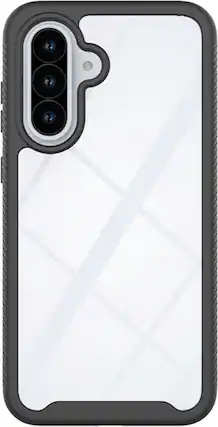 Front. SaharaCase - Raider Series GRIP Case for Samsung Galaxy A56 5G - Scorpion Black.