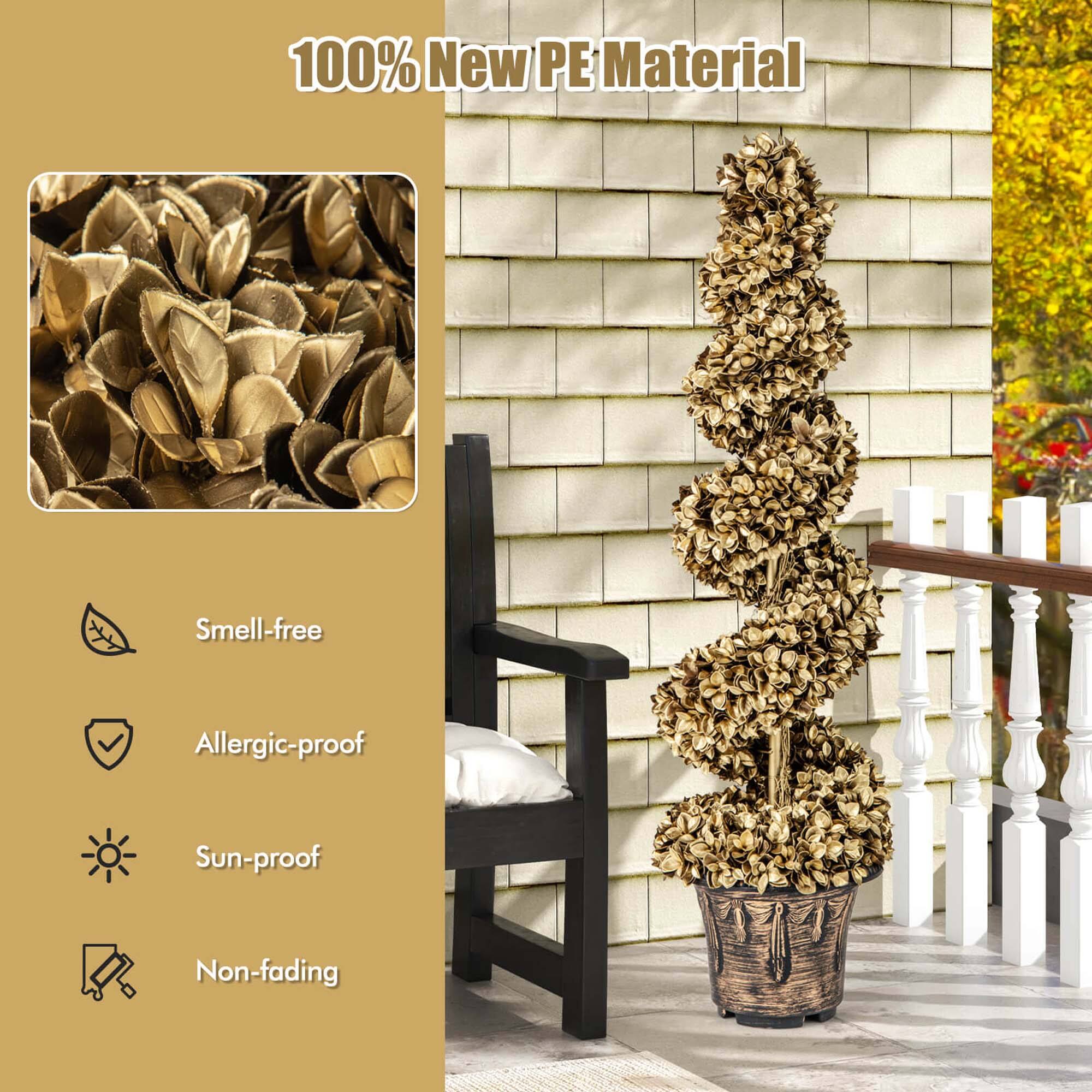 100% New PE Material

- Smell-free
- Allergen-proof
- Sun-proof
- Non-fading