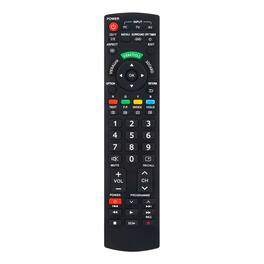 ZdalaMit - Replacement Remote N2QAYB000399 fit for Panasonic TV TX-L50EM5E TH-L19X10 TH-L32C10 TH-L32D25 - Black