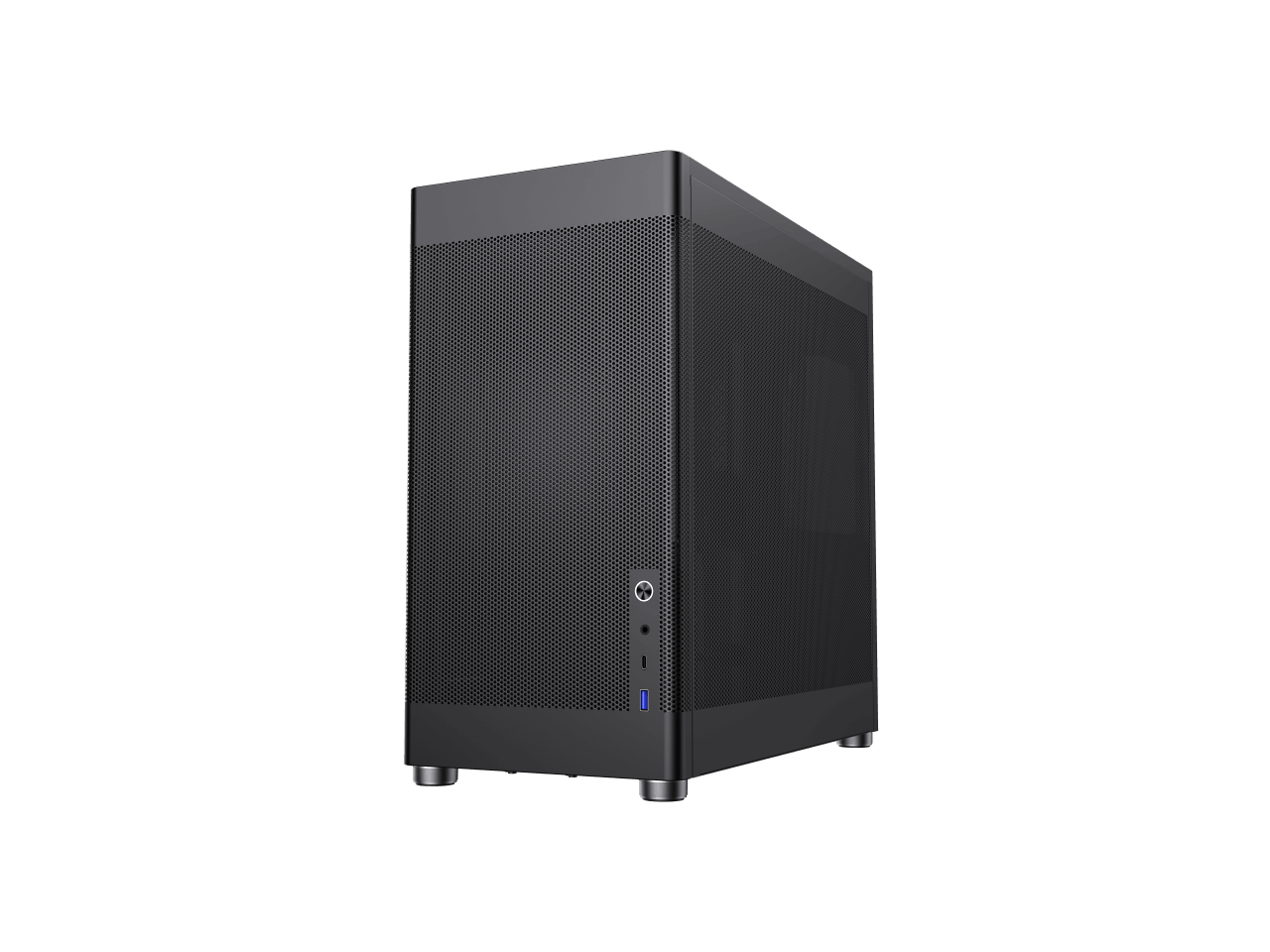 Alt View 9. GAMEMAX - GAMEMAX MeshBox PRO Black USB3.0 and Type C Mid-Tower ATX Computer Case - Black.