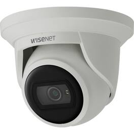 Samsung - Wisenet ANE-L7012R 4 Megapixel Network Camera - Color - Flateye - 65.62 ft Infrared Night Vision - H.264, H.265 - White
