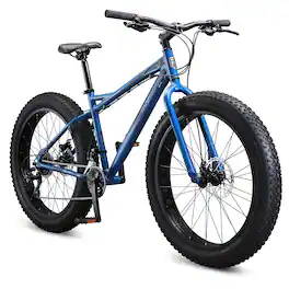 Mongoose - Juneau Men and Womens Fat Tire Mountain Bike R8228AZ - Blue