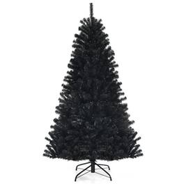 Boyel Living - 6ft Spooky Halloween Tree with Purple LED Lights - Black
