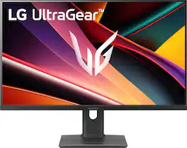 LG - 27" UltraGear G6 IPS QHD 300Hz 1ms G-SYNC Compatible FreeSync Premium Gaming Monitor with DisplayHDR 400 (HDMI, DP) - Black