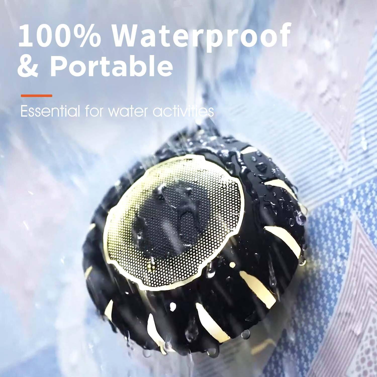 100% Waterproof & Portable  
Essential for water activities
