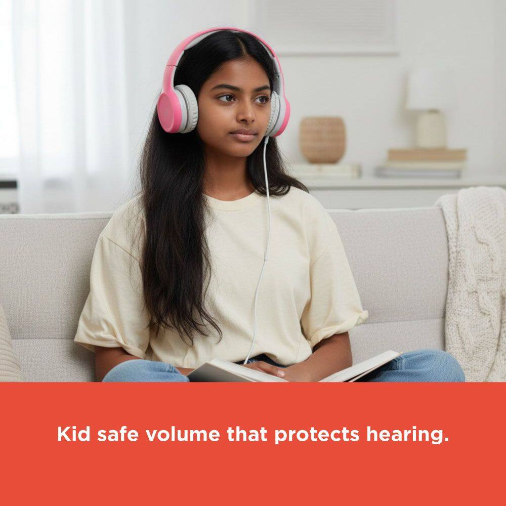 Kid safe volume that protects hearing.