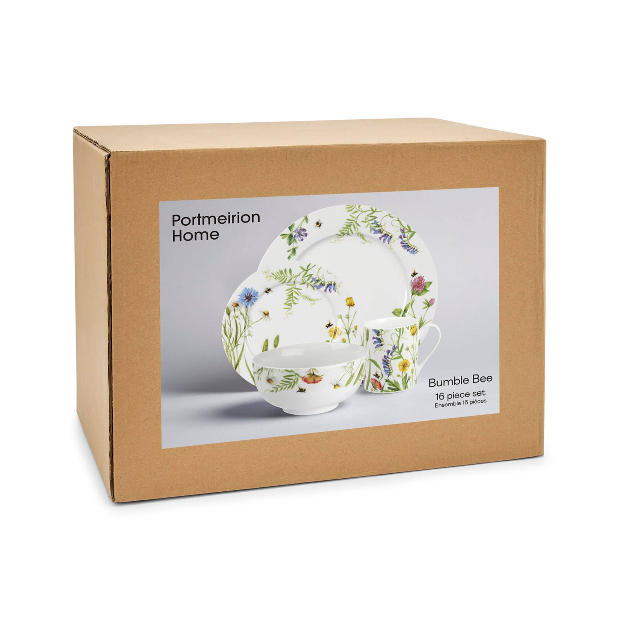 Portmeirion Home  
Bumble Bee 16 piece set  
Ensemble 16 pièces