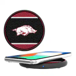 Keyscaper - Arkansas Razorbacks 15 Watt Wireless Induction Charger - Multicolor