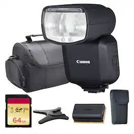 Canon - Speedlite EL-5 | Precise TTL Control & Wireless Capability + 64GB Card + Bag