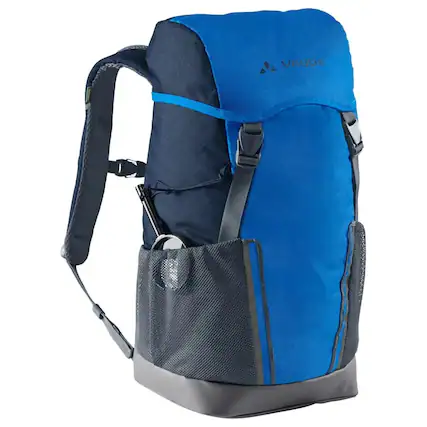 Front. VAUDE - Vaude Puck 14 Children's Backpack - Blue/Eclipse - Blue/Eclipse.