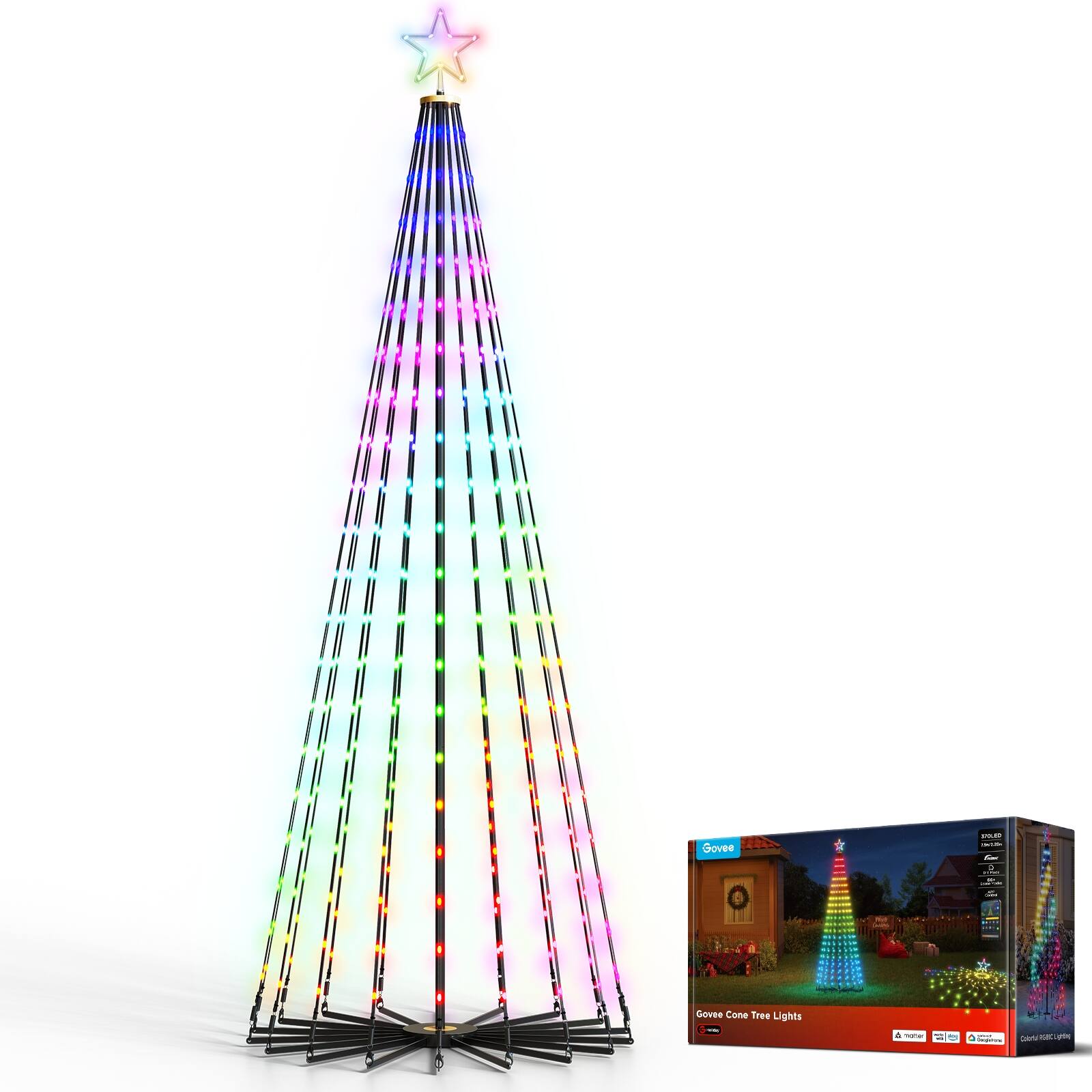 Govee Cone Tree Lights

Govee