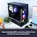 *PC components shown are for display purposes only. Customizable RGB accent lines illuminate the PC for personalized flair.