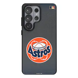 Keyscaper - MLB - Houston Astros Cooperstown Collection 1977-1993 Galaxy Magnetic Bump Case - S25 - Black