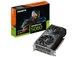 GIGABYTE - GeForce RTX 5060 WINDFORCE MAX OC V2 8G PCI Express 5.0 ATX Graphic Card
