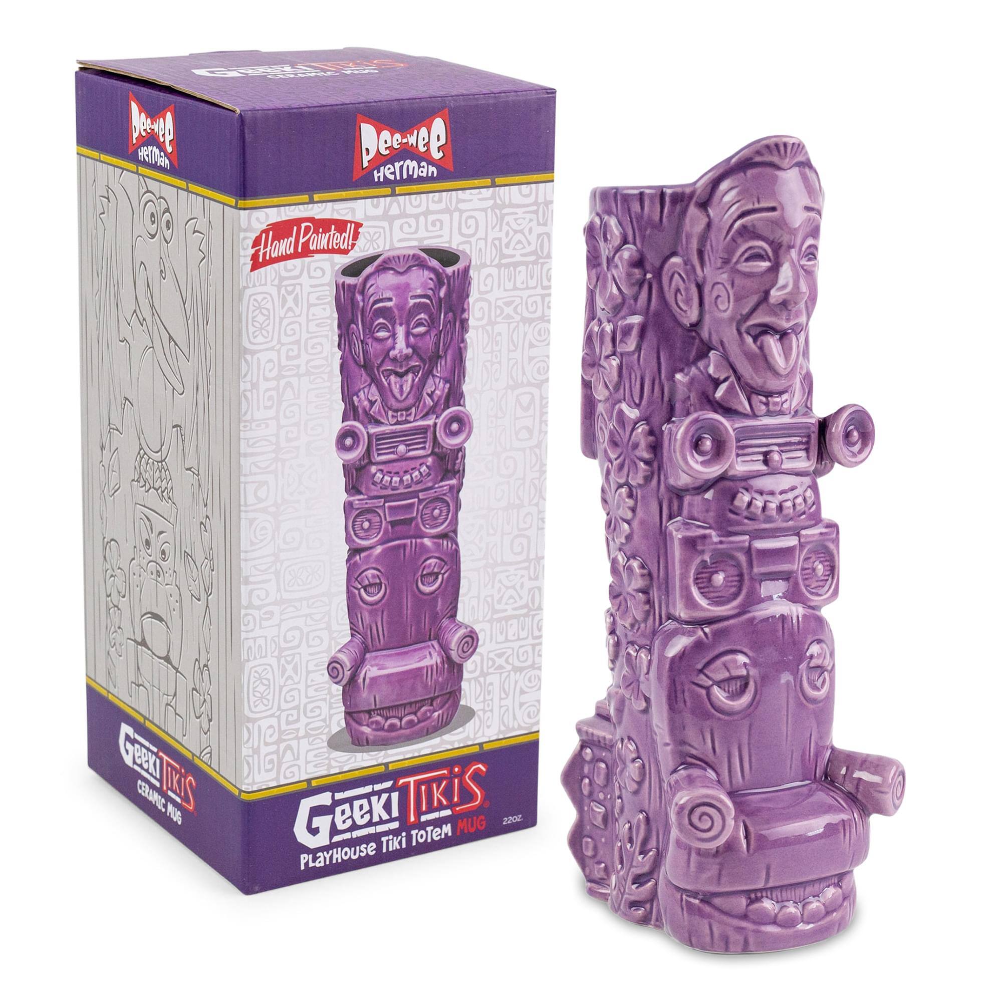 FAS FTA IA - M Denel veSTan Herman Hand Painted! GERTIS BEI CERANIE S N0S - - TIKiS IK Geeki - - Tiki TM MUG 2202. PLAYHOUSE