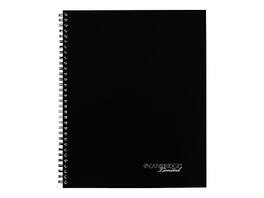 Cambridge - 1-Subject Professional Notebooks, 8.5" x 11", Wide Ruled, 80 Sheets - Black