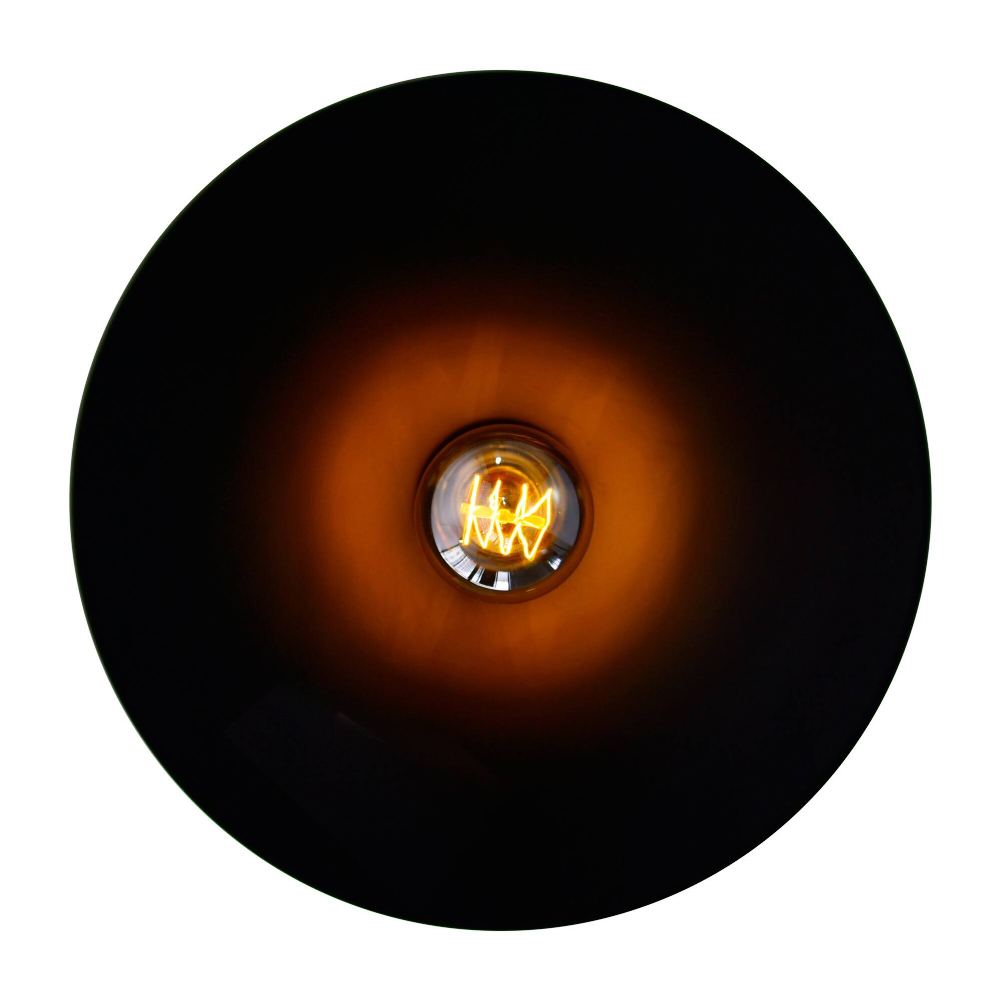 Back. CWI Lighting - Brave 1 Light Down Mini Pendant With Black Finish - Black.