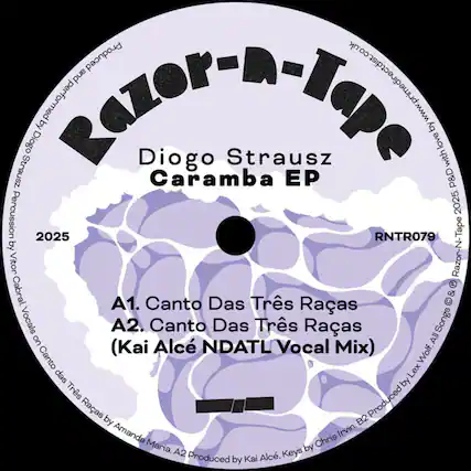 Produced by Diogo Strausz and www.primedirectdist.co.uk performed BARON-N-K by Diogo Strausz with Caramba EP P&D Percussion 2025. 2025 RNTR079 Tape by Vitor Razor-N- Cabral. A1. Canto Das Trs Raas & Vocals A2. Canto Das Trs Raas Songs on All (Kai Alc NDATL Vocal Mix) Wolf. Canto Lex sep by Trs Raas Produced by B2 Amanda Irvin. Maria. by Chris A2 Produced Alc, Keys by Kai