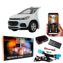 MPC - Smartphone / OEM FOB Activated Remote Start Kit For 2013-2024 Chevrolet Trax - Black