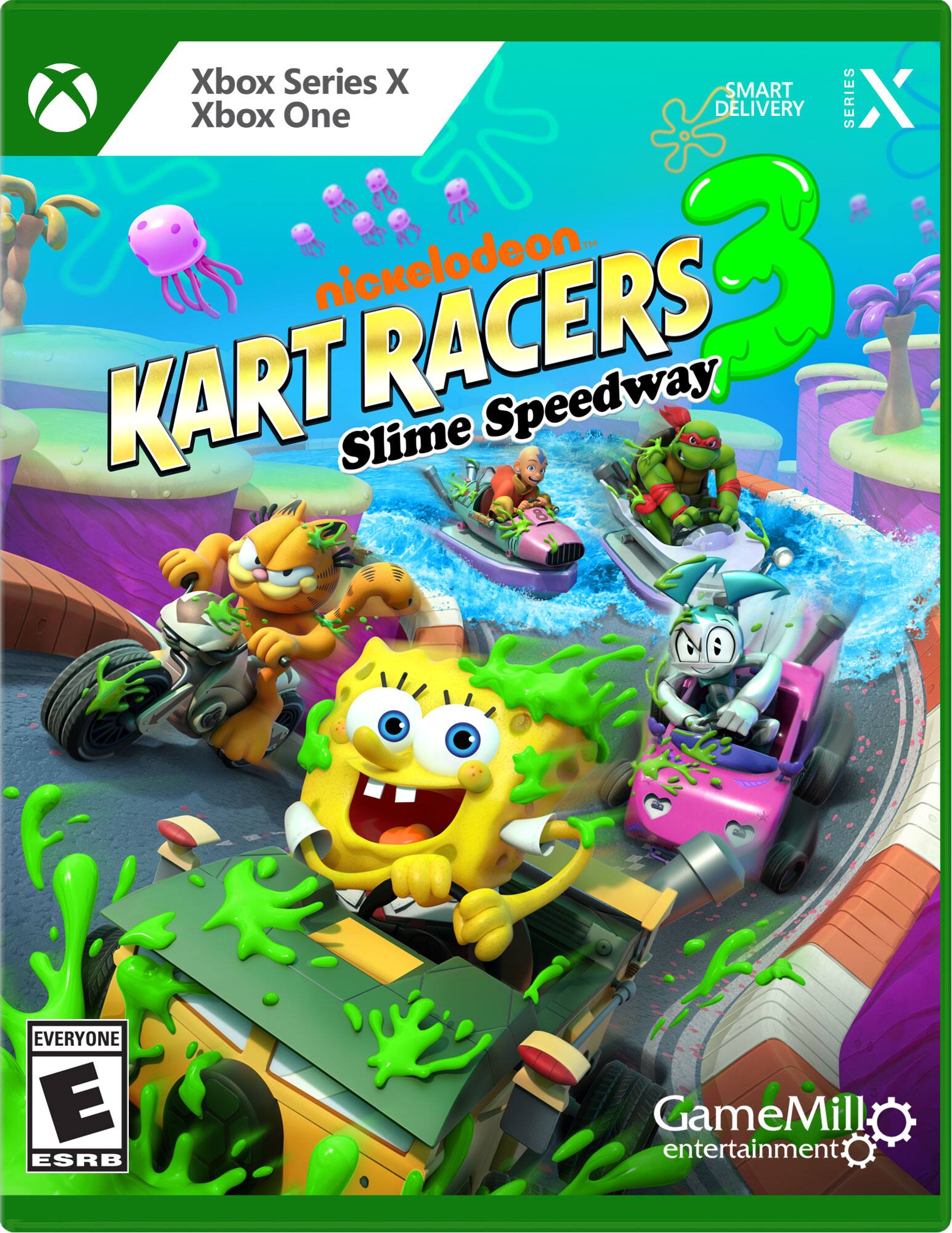 Front. GameMill Entertainment - Nickelodeon Kart Racers 3 Slime Speedway.