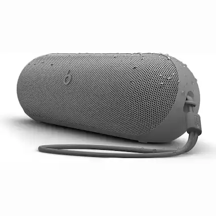 Front. Beats - Beats Pill x Kim Kardashian - Wireless Bluetooth Speaker and Portable Charger via USB-C - Up to 24 Hours Battery Life, I - Dark Gray.
