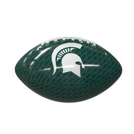 Logo Brands - Michigan State Spartans Rubber Glossy Mini Football - Multicolor
