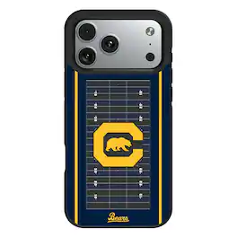 Keyscaper - NCAA - Cal Bears Personalized Bump Case with 8.2ft Drop Protection - 15 - Black