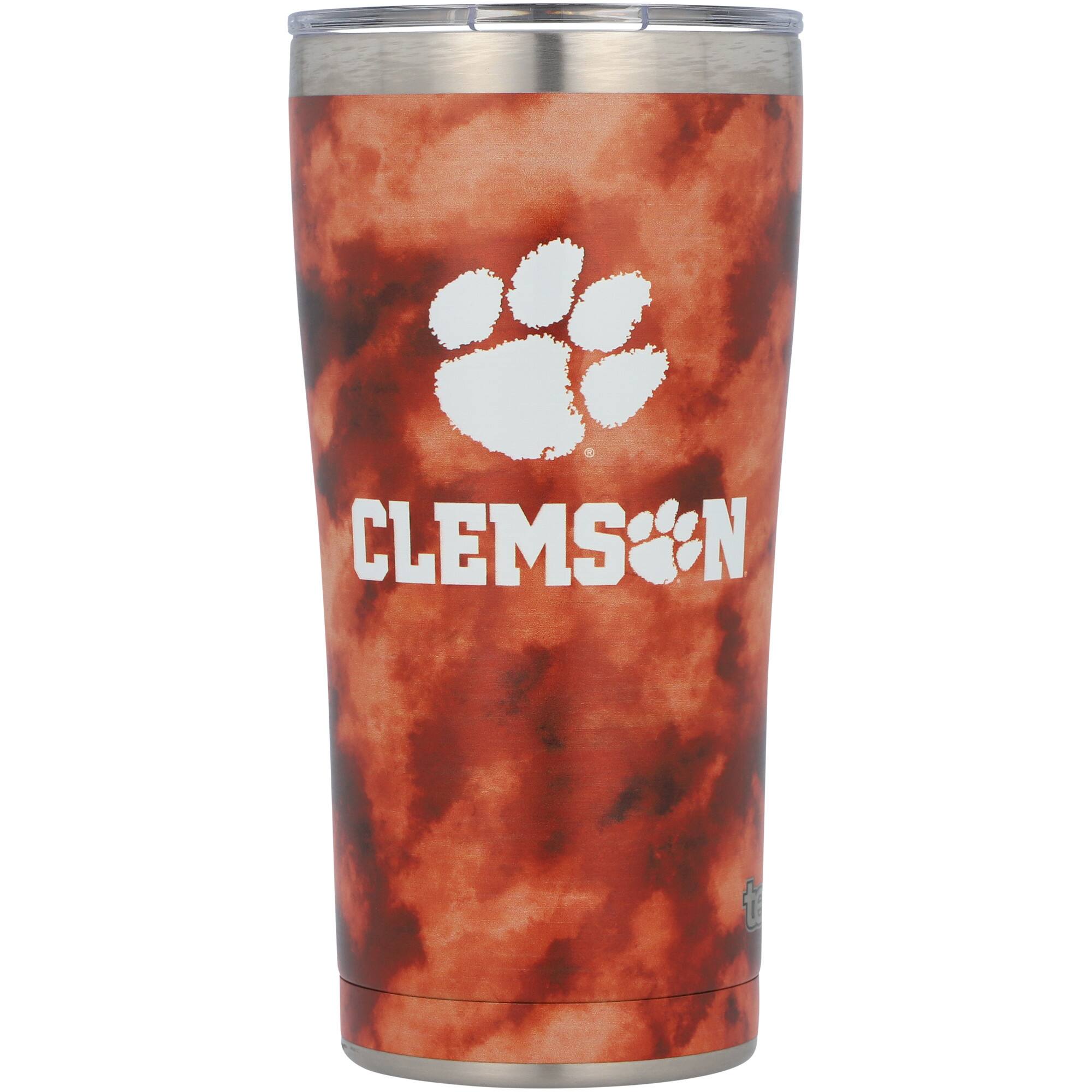 Alt View 1. Tervis - Clemson Tigers 20oz. Tie-Dye Stainless Steel Tumbler - Multicolor.