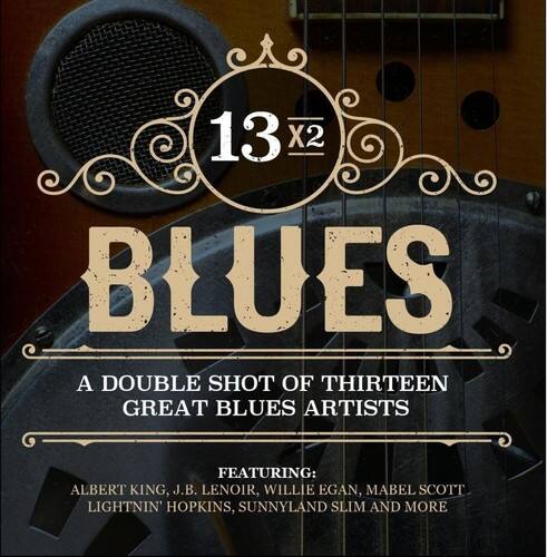 Various Artists - 13x2 Blues - A Double Shot Of Thirteen Great Blues Artists   - COMPACT DISCS [CD] price history on PriceWatchPro