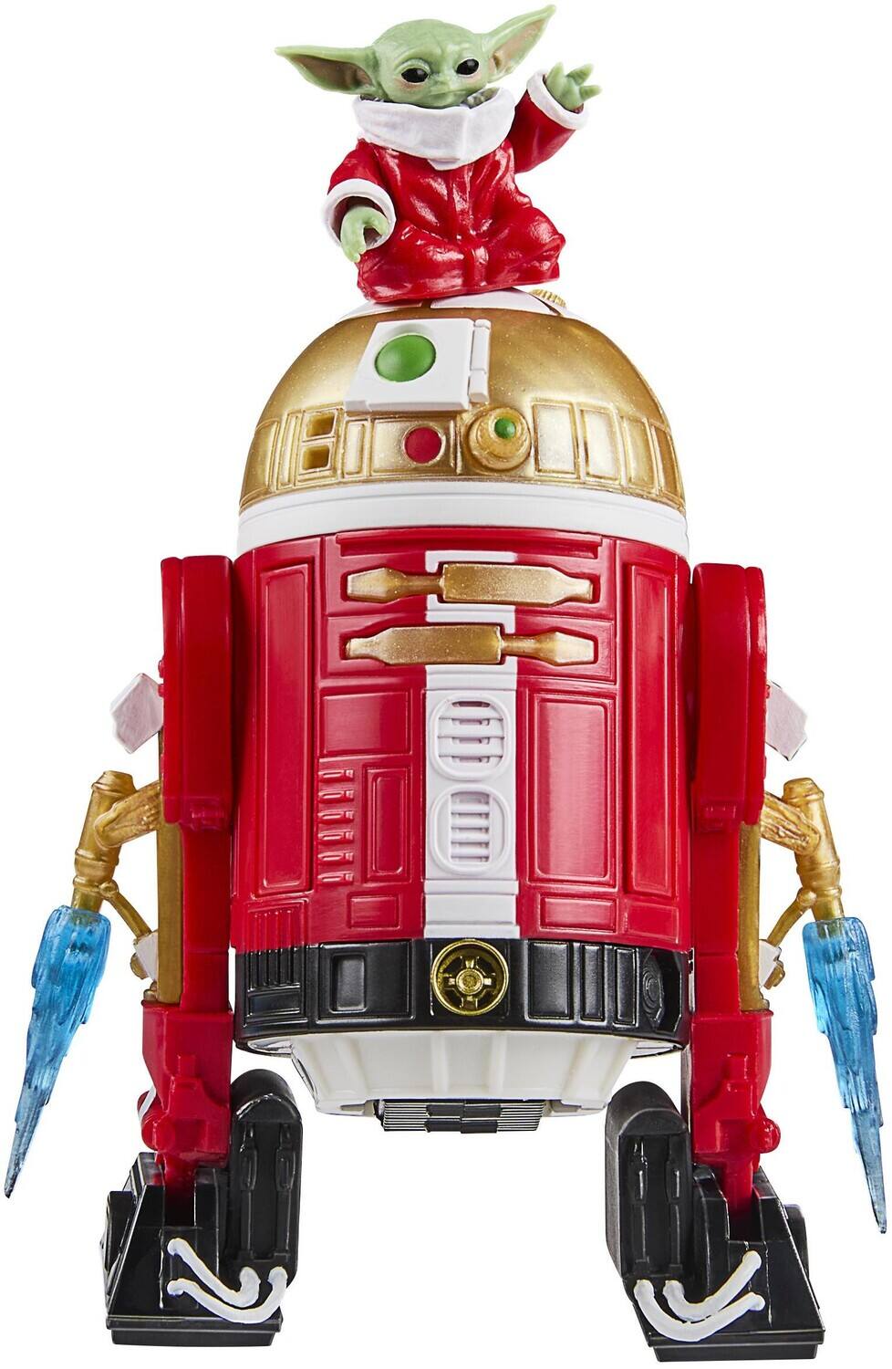 Alt View 3. Hasbro - Star Wars - Black Series - Astromech Droid (Holiday Edition) Action Figure 2-Pack   - COLLECTIBLES - Multicolor.